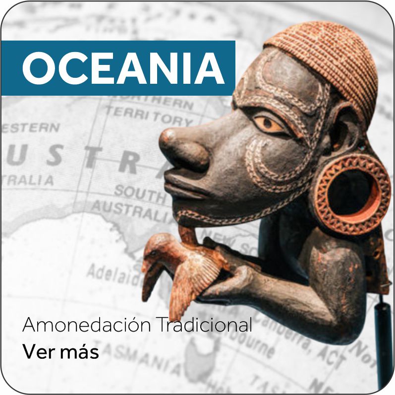Amonedacion de Oceania, su historia